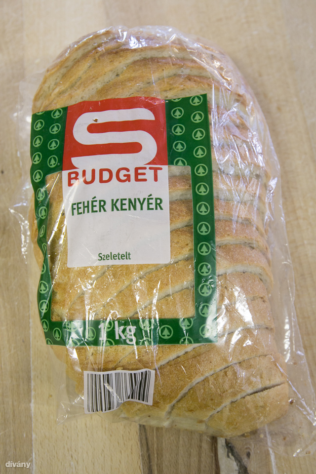 Spar S-budget fehér kenyér 