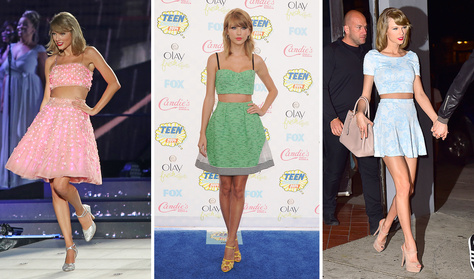 Taylor Swift szinte mindig ugyanúgy öltözik