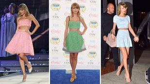 Taylor Swift szinte mindig ugyanúgy öltözik