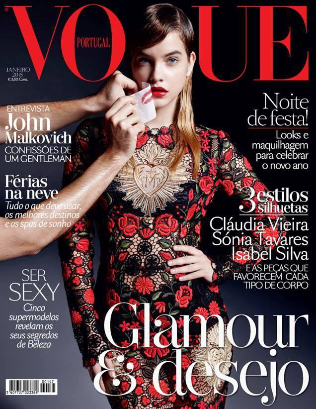 Januárban helyet kapott a portugál Vogue elején is.
