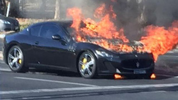 Porrá égett egy Maserati Ausztráliában