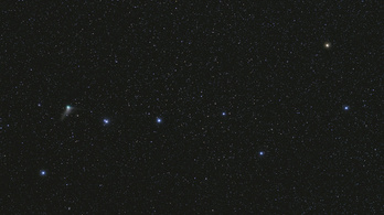 Magyar fotó került a NASA válogatásába a Göncölön áthúzó üstökösről