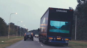 Tényleg megépíti a Samsung az átlátszó kamiont