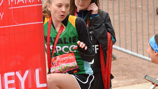 Natalie Dormer még maraton közben is egy dög