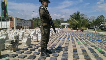 Brutális méretű kokainfogás Kolumbiában