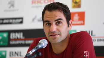 Zsinórban 65 Grand Slam után Federer nem indul a Roland Garroson