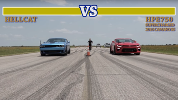 A lóerők csatája: Hellcat vs. Camaro