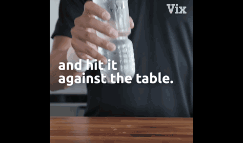 Varázslat: fagyasszon meg egy üveg vizet 5 perc alatt