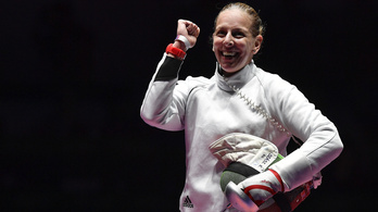Megvan az első magyar érem az olimpián: Szász Emese döntős párbajtőrben