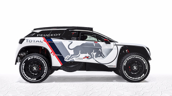Bemutatták a Peugeot új Dakar versenygépét