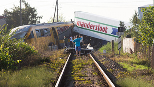 Durva vonatbaleset történt a szlovák-magyar határnál