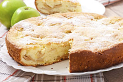 25 perces bögrés süti dióval és almával