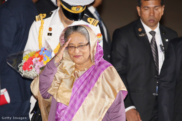 Sheikh Hasina, Banglades miniszterelnöke.
