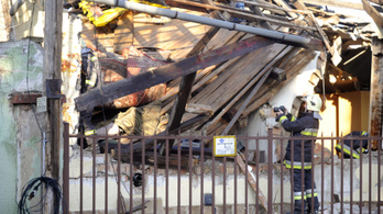 Hatalmas robbanás egy újpesti családi házban