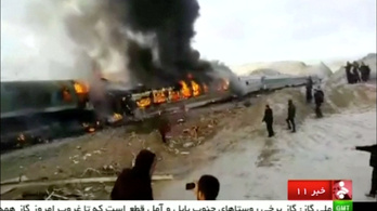 Összeütközött két vonat Iránban: legalább 31 halott