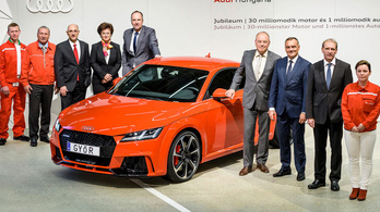 Kettős ünnep a magyar Audinál