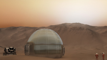 Jégkunyhóban lakhatnak az első Mars-telepesek
