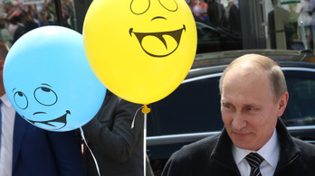 Putyin érkezésére még a szmog is inkább odébb állt
