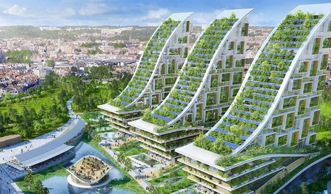 Az erdősített toronyházaké a jövő