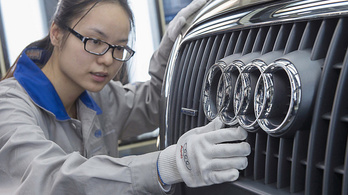 Belehúz az Audi Kínában