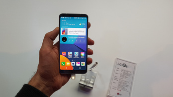 Óriási kijelzőt és vízállóságot kínál az LG G6