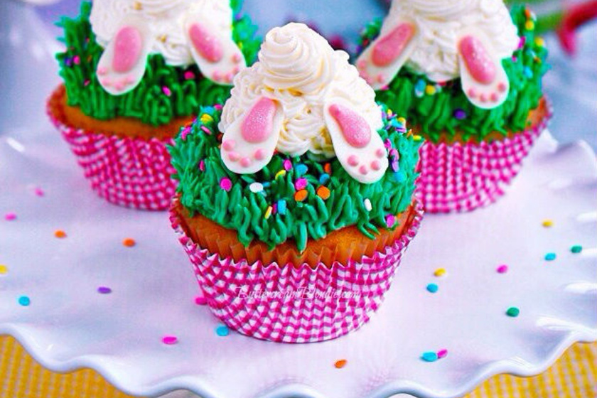 Mesés nyuszis cupcake - Muffinból finom csodasüti