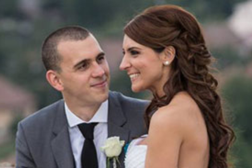 Esküvői fotók: meseszép menyasszony volt Cseh Laci szerelme! A hétvégén esküdtek