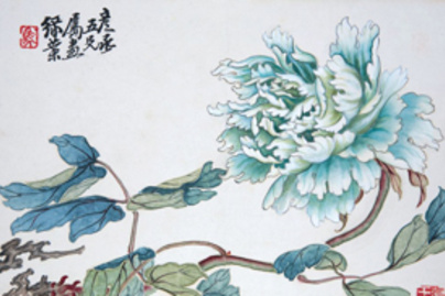 Párás hegyek, illatos virágok - Az ősi Kínába röpítenek a gyönyörű tusfestmények