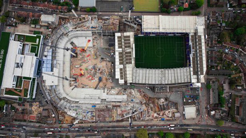 A Tottenham új stadionja megeszi a régit
