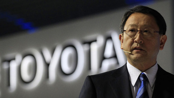 Krízisről beszél a Toyota elnöke