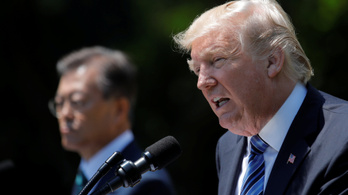 Trump: Elég volt az észak-koreai atomfenyegetésből, a stratégiai türelemnek vége