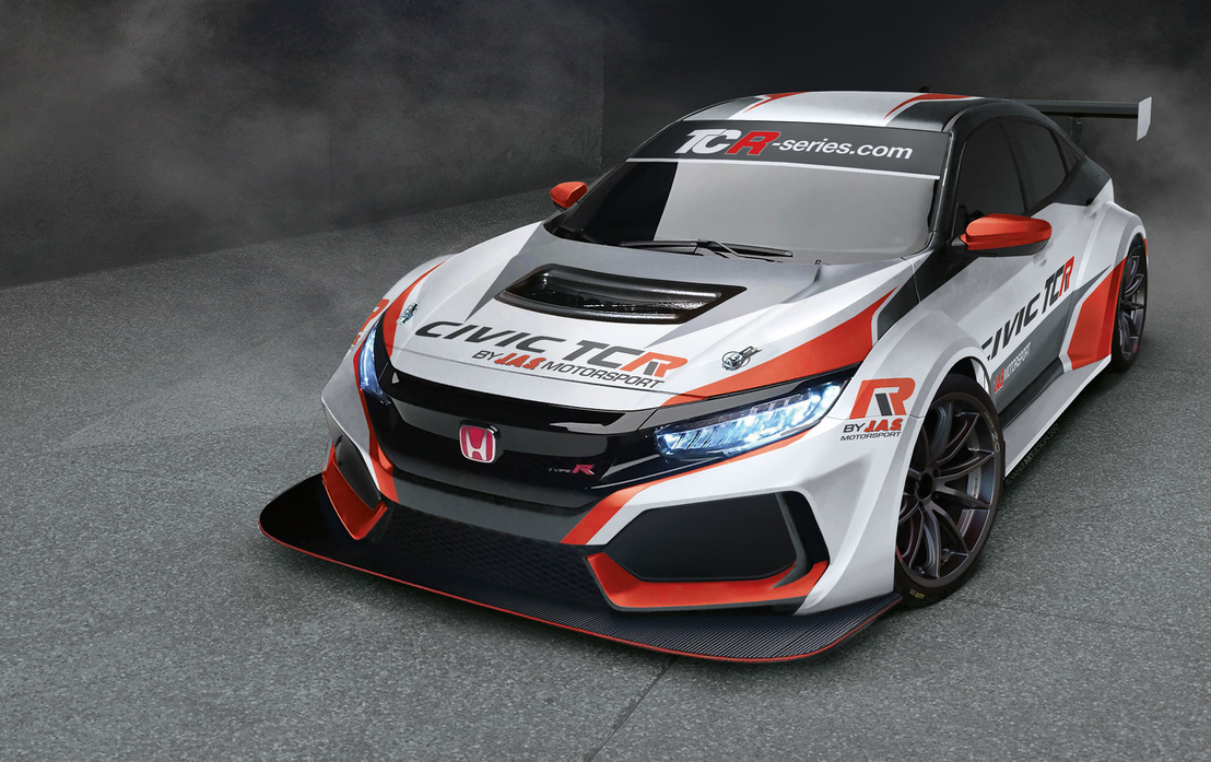jas-motorsport-to-introduce-new-honda-civic-type-r-tcr-in-2018