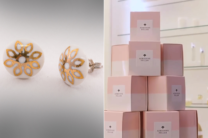 Nyerj Hollóházi Porcelán fülbevalót Adrienne Feller luxuskozmetikumokkal! (x)