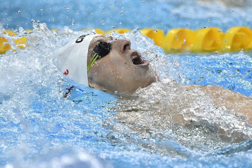 Verrasztó Dávid ezüstérmet nyert a férfi 400 méter vegyes úszásban