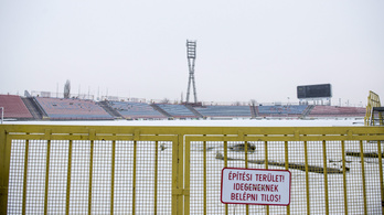 Súlyos statikai problémák miatt fél évet csúszik a Vidi-stadion átadása
