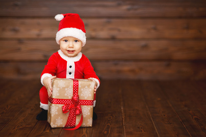 A legcukibb karácsonyi babafotók - Garantáltan cseppfolyóssá válsz tőlük