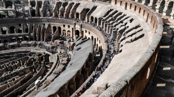 Látogathatóvá tették a Colosseum nézőterének legfelső szintjeit