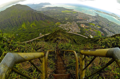 Így néz ki a Mennyország lépcsője: gyönyörű, ám félelmetes látvány
