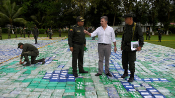 12 tonna tiszta kokaint foglaltak le Kolumbiában