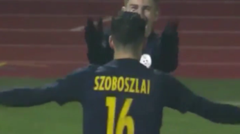 Szoboszlai Dominik: szép gól, és remek külsős gólpassz a Kapfenberg ellen