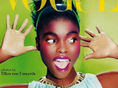 Csak fekete modelleket mutat az olasz Vogue