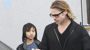 Brad Pitt motort vett a gyereknek