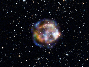 Az első éles kép egy felrobbant csillagról