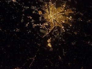 Budapestet fotózta az ISS űrhajósa