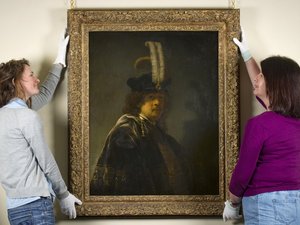 Nem tudta, hogy eredeti Rembrandtot adományoz