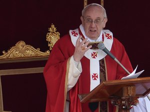 Ferenc pápa a korrupciót ostorozta