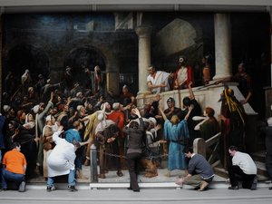 Helyrehozhatatlanul sérült Munkácsy egyik leghíresebb festménye