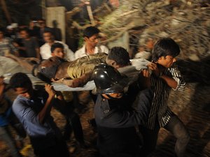 28 halott egy indiai házomlásban