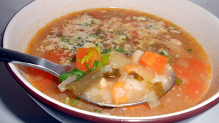 A zöldségek diadala: minestrone