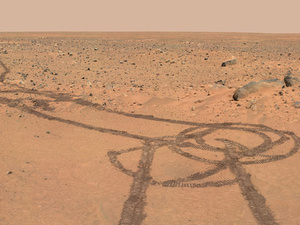 Péniszt rajzolt a Marsra a Curiosity